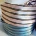 SALE - Vintage 1950's inspired Headband Scarfs- 2 for 6 - pink blue brown stripes