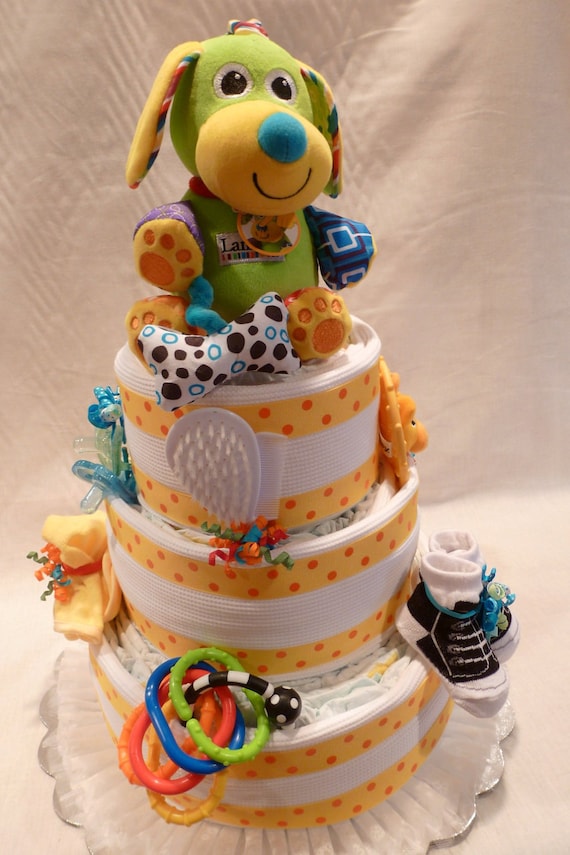 Items similar to DEBI'S DOINGS 3 Tier Diaper Cake Pattern 10 Page, Color Illustrated, Step by