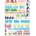 Playroom Rules -Primary Colors on White - 11x14"