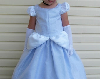 SAMPLE SALE Girl's Size 6/7 Cinderella Costume
