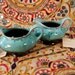Vintage Evangeline Ware Cream and Sugar Set, Canuck Pottery, made in Canada