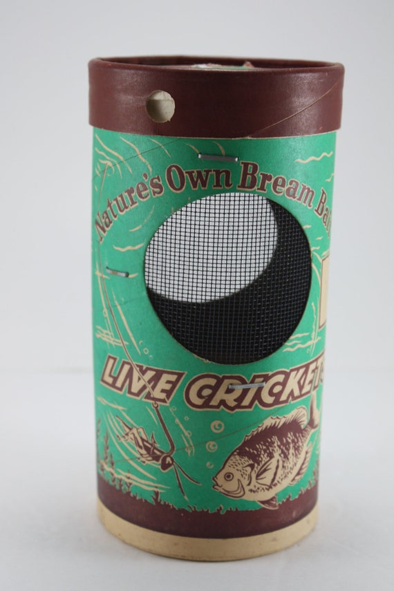 Reserved For Mark Vintage Bait Cricket Box Fishing Gear