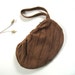 Chocolate Brown Snake Leather Handmade Purse