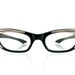 Sale - Vintage 1950's Pandora eyeglasses Black Swan frames - FREE DOMESTIC SHIPPING