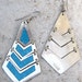 Vintage 80s Mexican Taxco Earrings - Vintage Clothing by TatiTati Vintage on Etsy