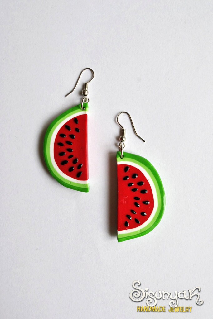 Watermelon Earrings