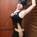 Goth Steampunk Cross Bodycon Dress Deconstructed Mini Lolita
