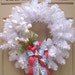 Winter Wreath - White Wreath - Winter Wonderland Holiday Decor