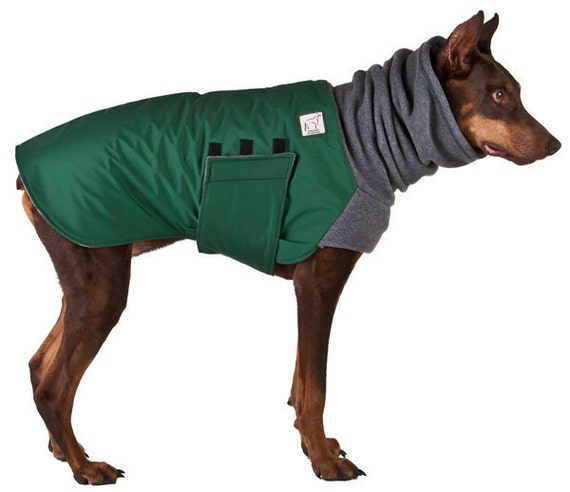 dogs jacket for by Dog Coat DOBERMAN VoyagersK9Apparel on Winter Etsy PINSCHER