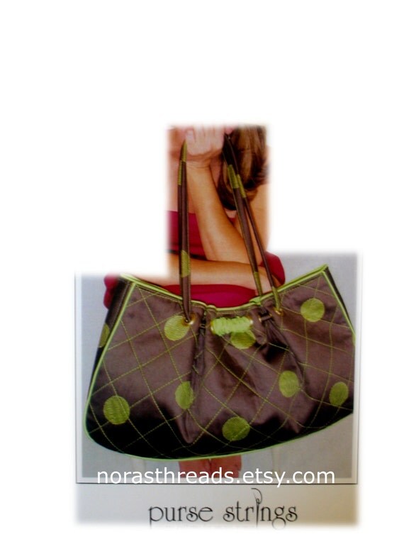 Scottsdale Satchel Sewing Pattern by purse strings