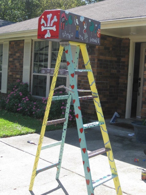 mardi gras ladder ideas