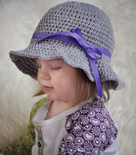 crochet wide brim sun hat pattern