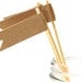 50 Die Cut Kraft Pennant Flags (2.25 x .75 inches) to use as Drink Stirrers, Cupcake Toppers, Banners, Scrapbooking, and MORE