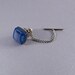 Banded Malachite-Azurite Tie Tack - Green Tie Tack - Blue Tie Tack - Gifts for Him - Gifts Under 30 - Ready to Ship