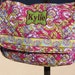 Quilted Fabric Diaper or shoulder bag Personalized with Name or Monogram.