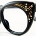 Vintage 50s Frame France Cat Eye Glasses Eyeglasses Sunglasses Glasses New