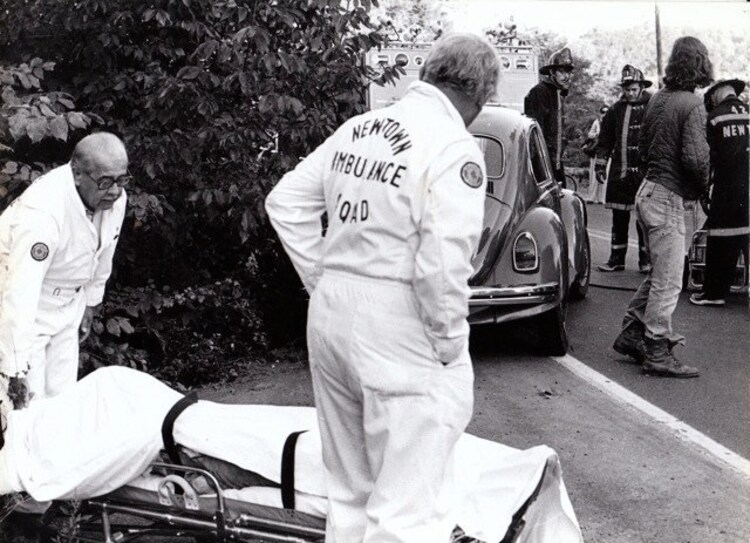 Fatal Car Accident 1970s Vintage Photograph by EphemeraObscura
