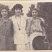 Best Friends Forever- Fashionable Girlfriends- Edwardian Girls- 1910s Vintage Photograph