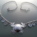 Frog-Splash Necklace II - sterling silver