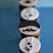 Mustache Men and Tie Fondant Toppers for Decorating Cupcakes, Cookies or other Sweet Treats