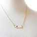 SALE Gold Tone Cute White Dog Puppy Necklace