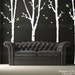 custom for simon campbell - 4 Super Birch Trees(102inch H)