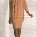 80s Vogue American Designer Pattern 2320 Oscar de la Renta Womens Dress Size 18 20 22 Bust 40 42 44