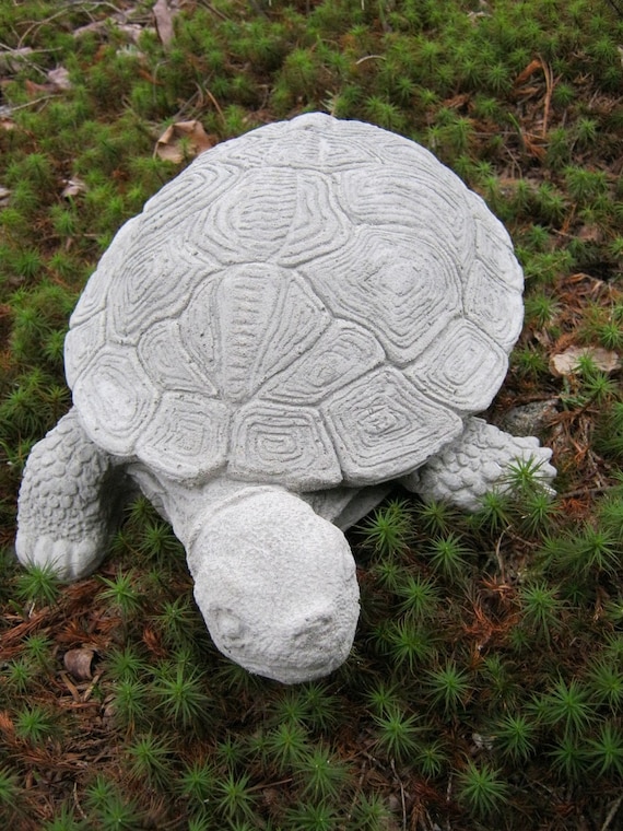 Tortoise Garden Statue Concrete Animal Art