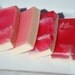 CLEARANCE Sex on the Beach - Pink and White Soap - Homemade Soap - Pretty Soap - Bar Soap - 1/4 lb Soap - One Quarter Pound Soap