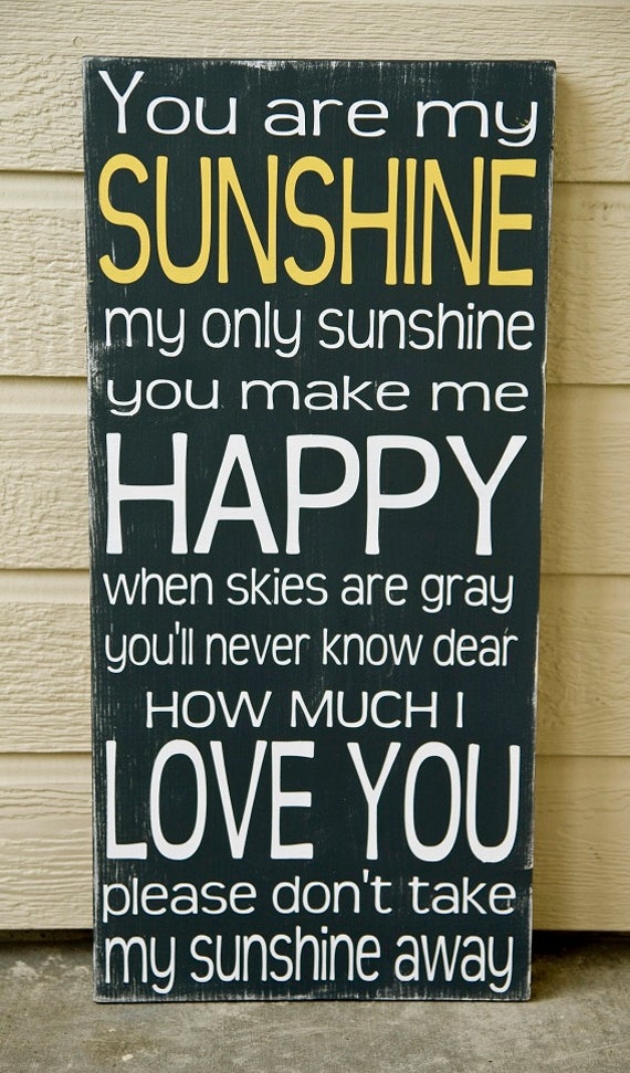 Download You Are My Sunshine Sign Distressed Sunshine Sign