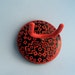 Ukulele Wall Mount Hanger - One of a Kind - I Love Of Uke - Geometric Design - Hook