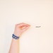SALE -25%, Chain Bracelet, Super Bulky Chain Jewelry, Blue Dreams