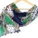 summer lace scarf paisley women scarf ,chiffon scarf with lace shawl ,neckwarmer ,cowl scarf fashion accessories, scarves senoAccessory