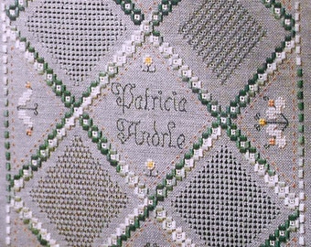 Patricia Andrle TRELLIS SAMPLER - Counted Cross Stitch Pattern Chart