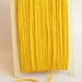RESERVED LISTING for Stuart - 18 yds. Vintage Cording - 1970's, Rayon, Yellow Braided Rope Cord, Draw Strings, Craft Projects