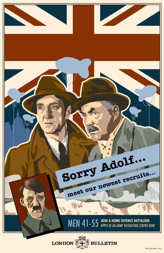 Sherlock Holmes British WW2 Recruitment Poster Pastiche 17