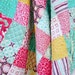 Bright, Modern Large Baby Quilt - Ready to Ship
