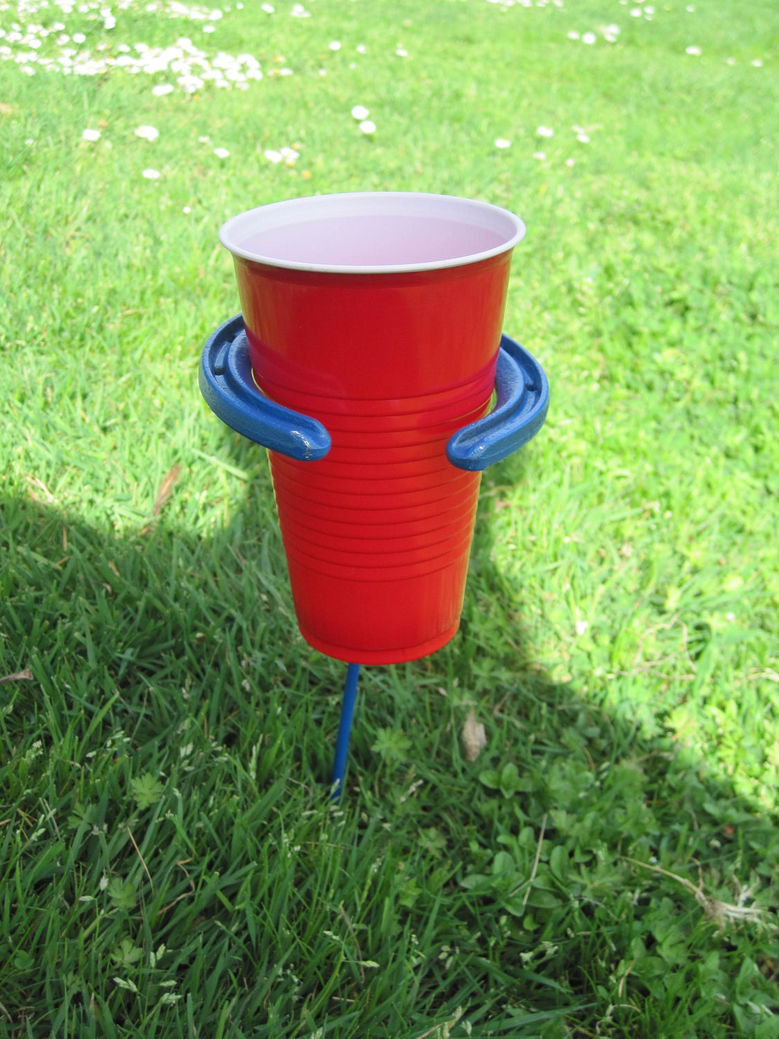 Horseshoe Red Solo Cup Holder