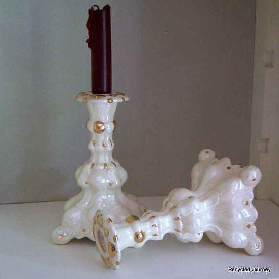 Items similar to Sand Castle Candlestick Holders on Etsy