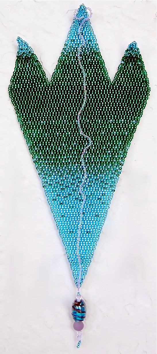 An amazing beaded painting I call AWAKENING by SuzannaSolomon