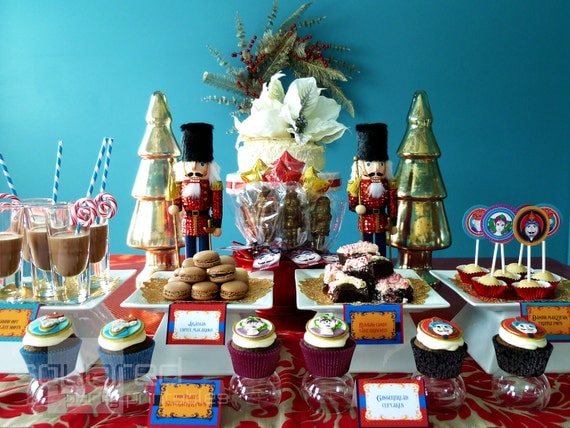Nutcracker Christmas Holiday Party Printables - DIY Printable Package - Do-it-Yourself Print Kit - The Nutcracker Il_570xn