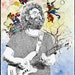 Jerry Garcia Portrait Fine Art Print- Limited Edition Music Poster, Grateful Dead