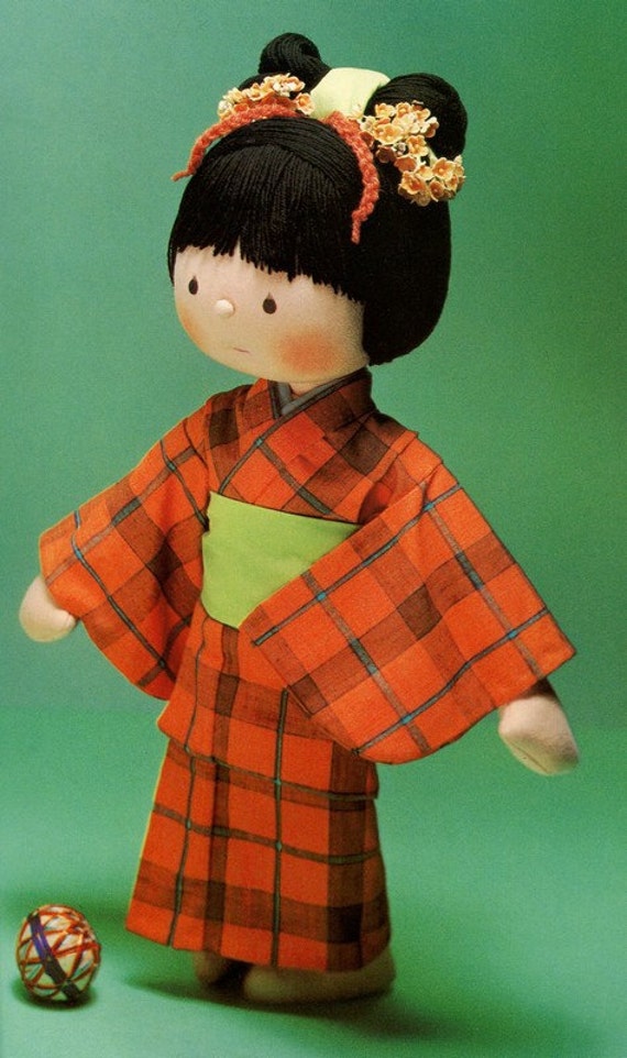 asian plush doll