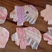 Patchwork Pig Appliques Feedsack Cutter Quilt Piggie Cutouts Vintage Quilted Fabric Primitive Shabby Embellishments itsyourcountry