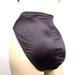 Vintage Olga Panties 23042 Nylon Spandex Secret Scoop Size XL 8 Sheer Black Bikini Briefs