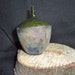 Miniature Ceramic Decoration, Oversized Raku Acorn, Ceramic Acorn Miniature, Miniature Ceramic Acorn Decor