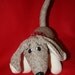 Handcrafted Sock Monkey Dachshund Puppy Dog