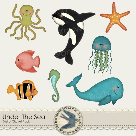 under the sea clipart free - photo #49