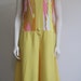 Tori Richard Jumpsuit Vintage 1960s Tori Richard Honolulu Palazzo Pants Mod Groovy Hawaiian Dress Bold Print Pastels