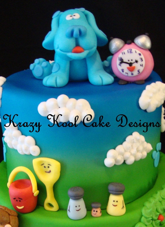 Blue's Clues Cake Topper Set